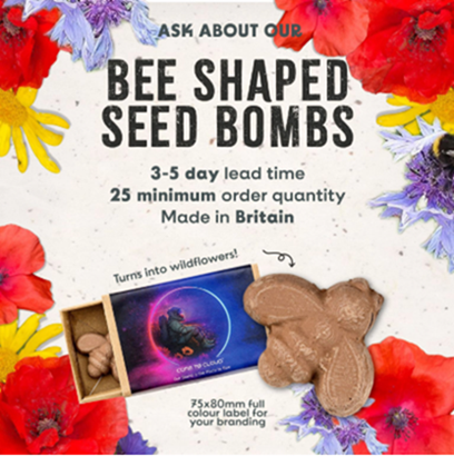 Growing Your Brand This Spring: The Power of Shaped Seed Bombs